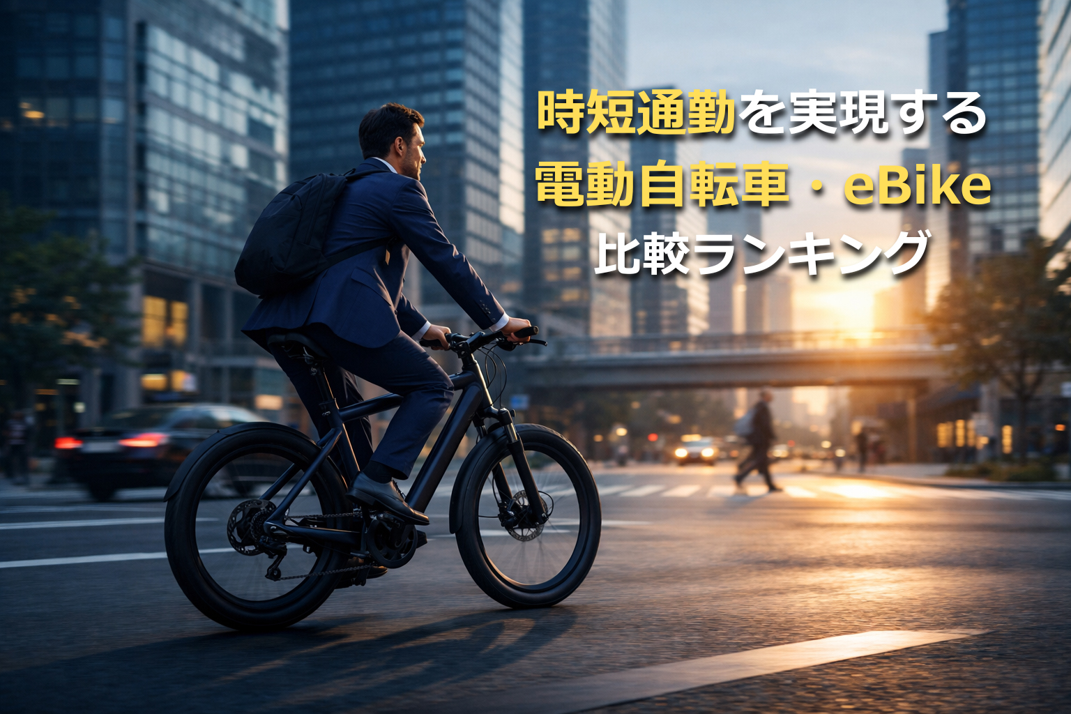 時短通勤を実現する電動自転車・eBike比較ランキング