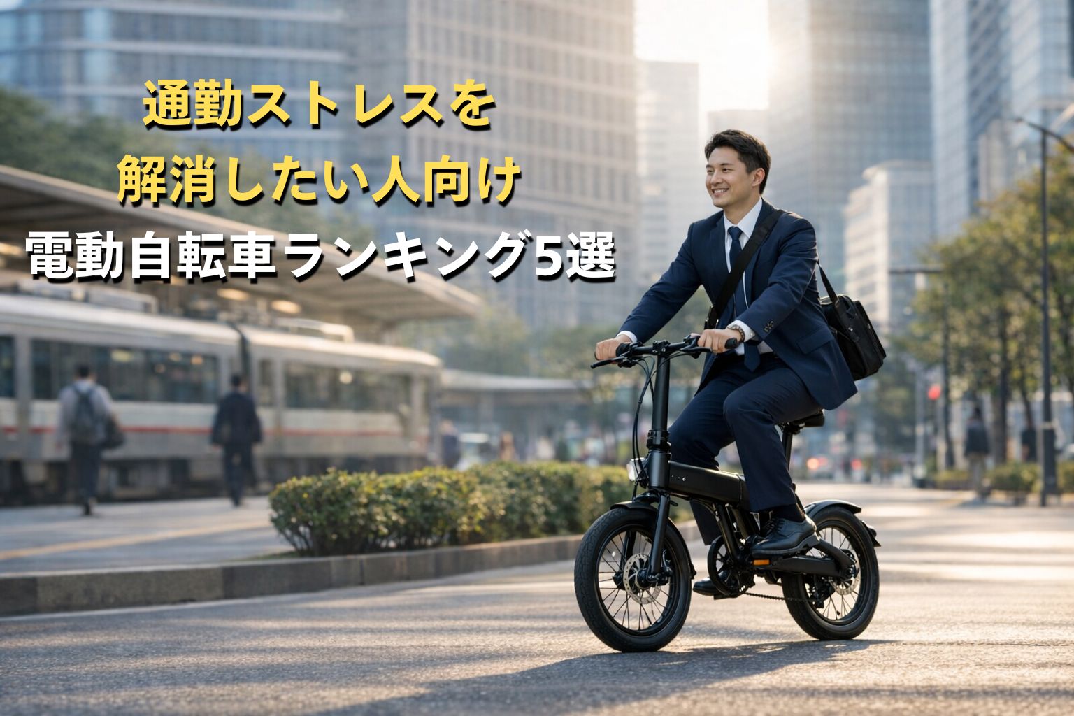 通勤ストレスを解消したい人向け電動自転車ランキング5選｜通勤に最適なのはADO
